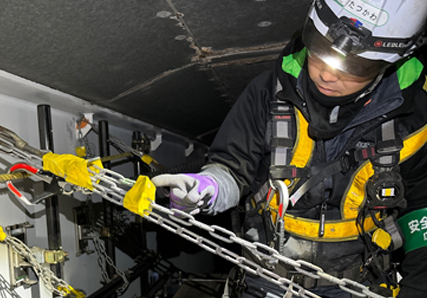 橋を支え、人を支え、安心をつなぐ。