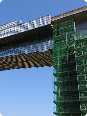 「全身全霊」をもって手がけてきた工事